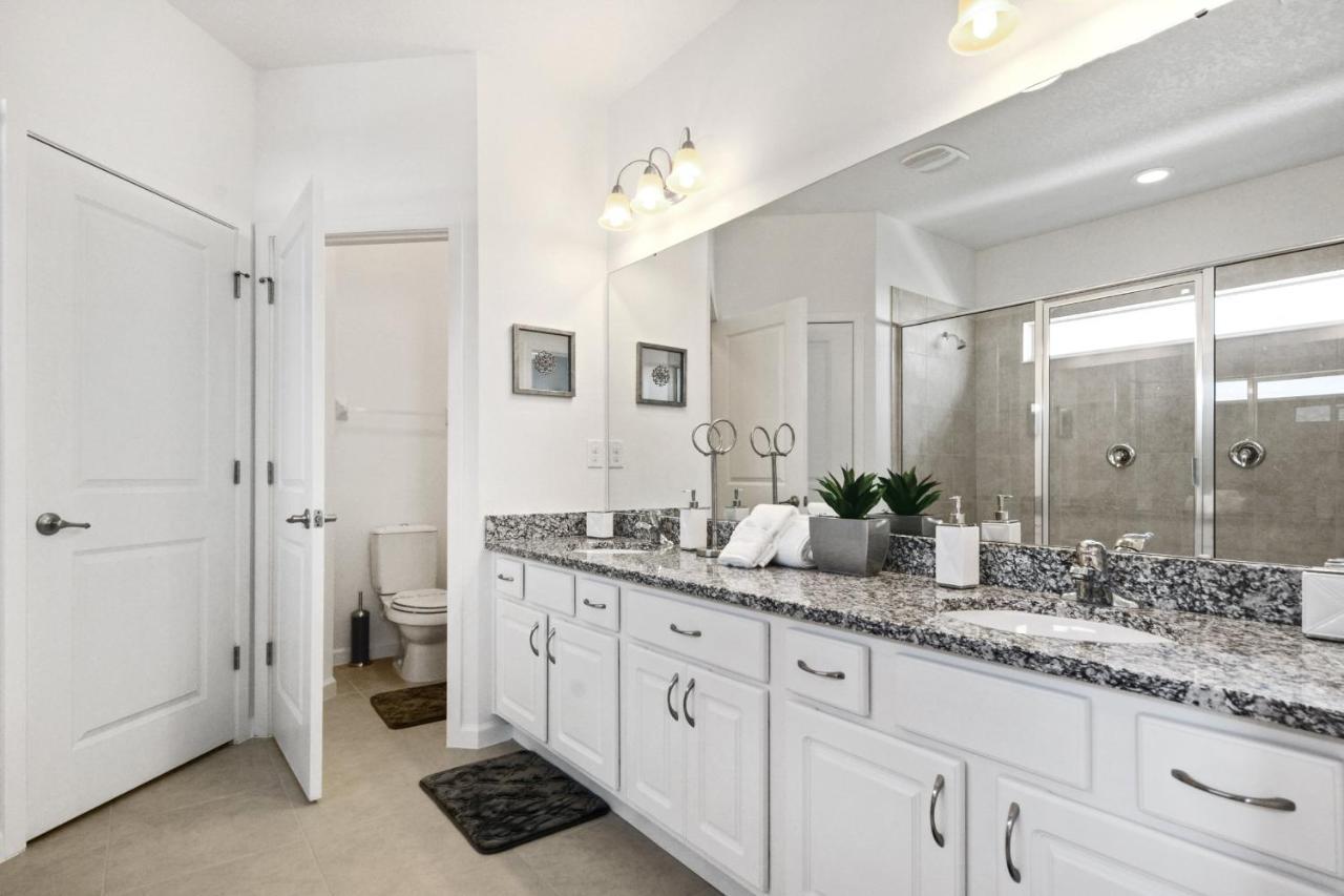 5Br 5Bath Pvt Home Bbq Pool 15Min Disney 3056Ft Kissimmee Kültér fotó