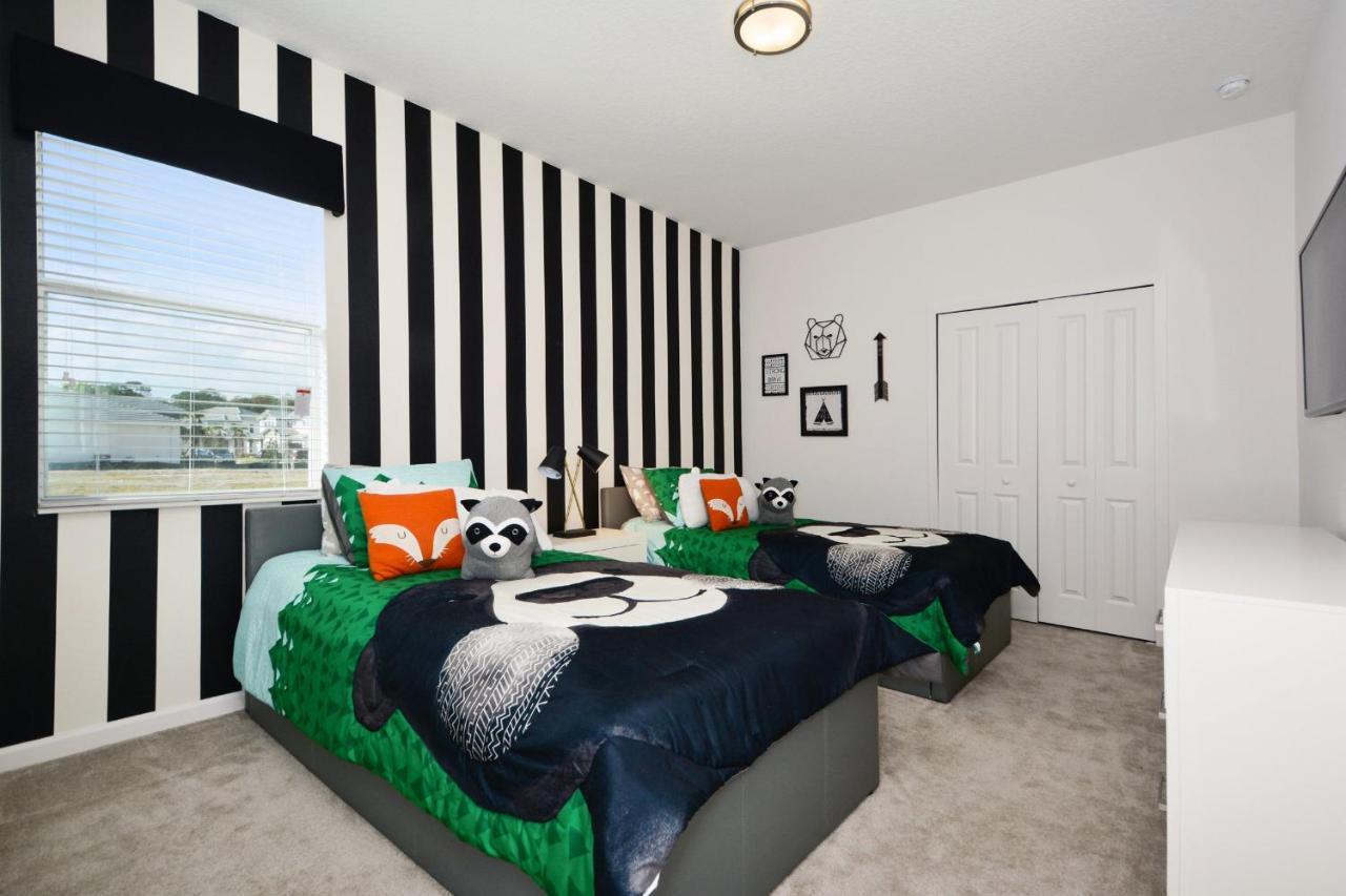 5Br 5Bath Pvt Home Bbq Pool 15Min Disney 3056Ft Kissimmee Kültér fotó