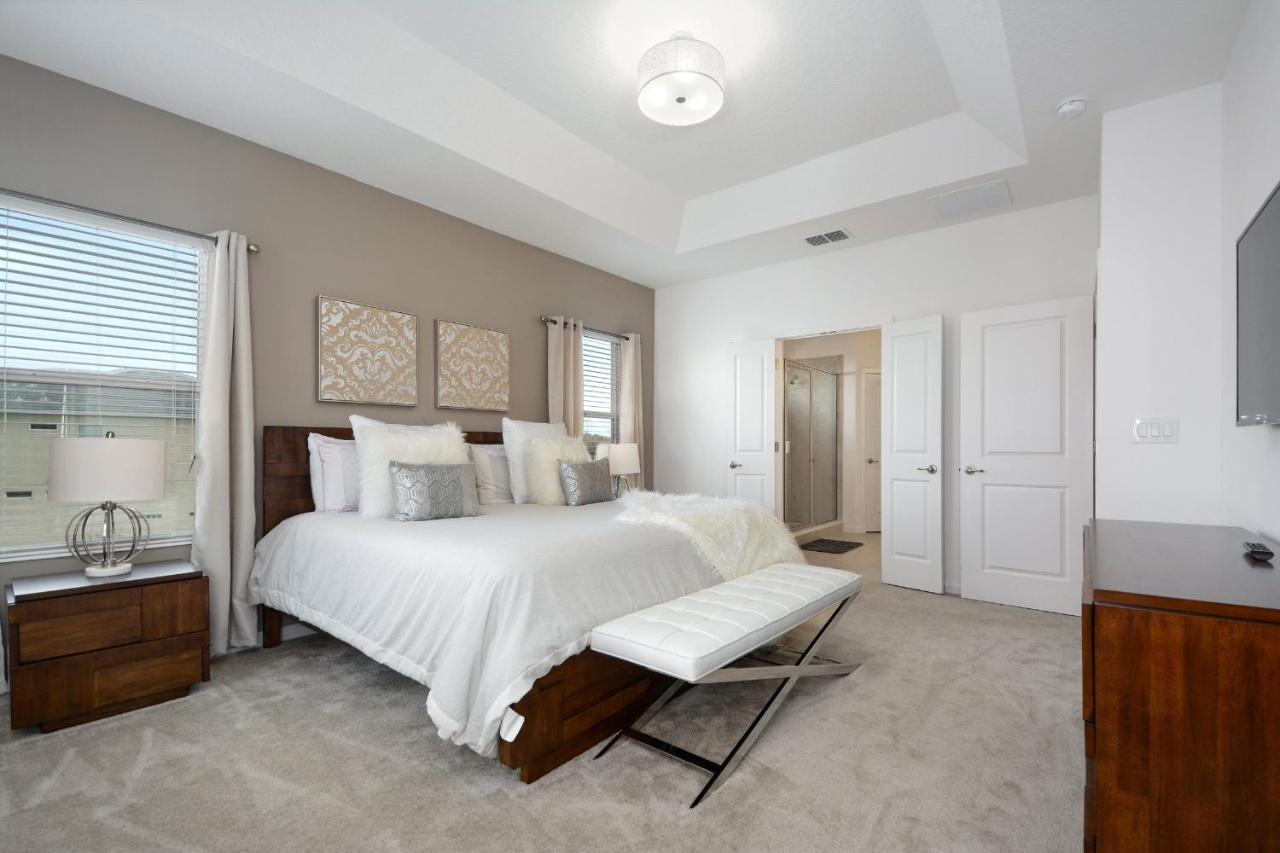 5Br 5Bath Pvt Home Bbq Pool 15Min Disney 3056Ft Kissimmee Kültér fotó