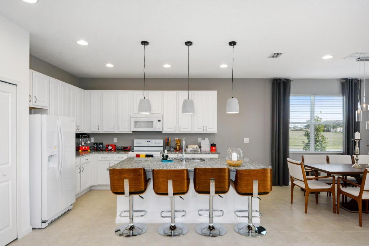 5Br 5Bath Pvt Home Bbq Pool 15Min Disney 3056Ft Kissimmee Kültér fotó