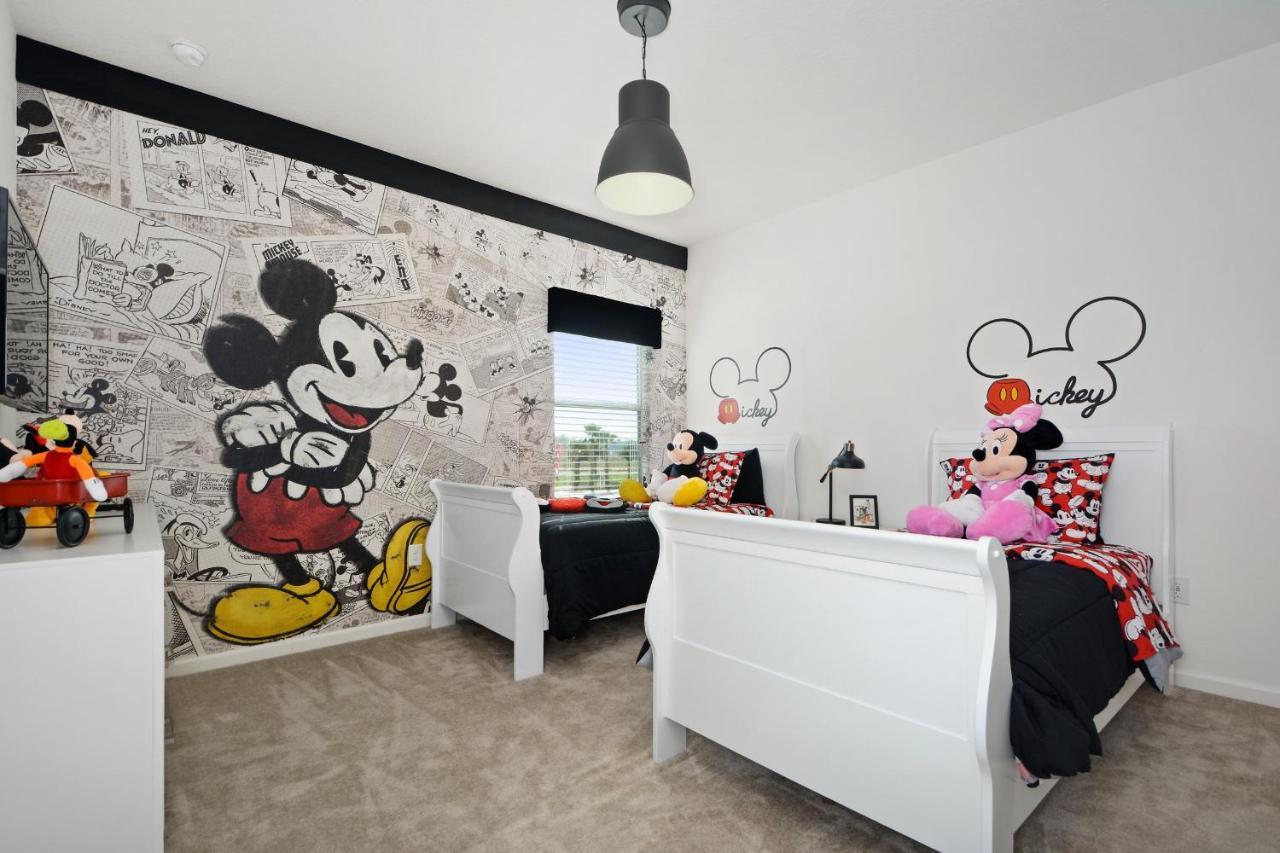 5Br 5Bath Pvt Home Bbq Pool 15Min Disney 3056Ft Kissimmee Kültér fotó