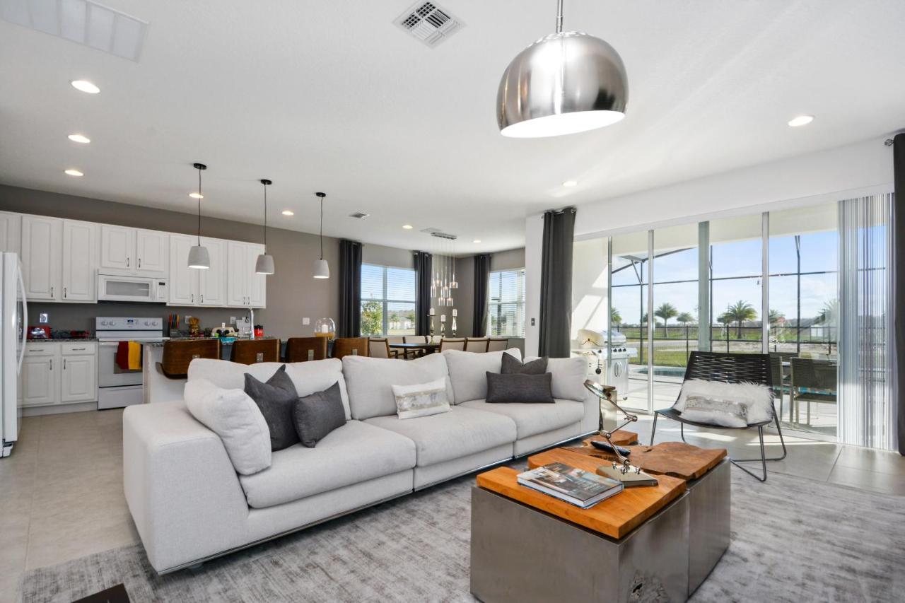 5Br 5Bath Pvt Home Bbq Pool 15Min Disney 3056Ft Kissimmee Kültér fotó