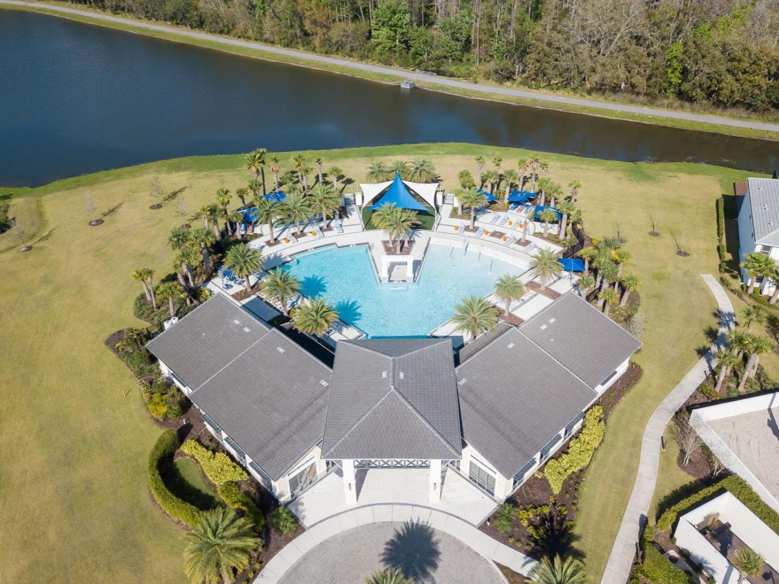 5Br 5Bath Pvt Home Bbq Pool 15Min Disney 3056Ft Kissimmee Kültér fotó